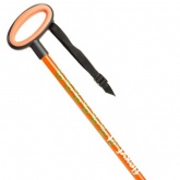 Flexyfoot Oval Telescopic Handle Walking Stick - Orange